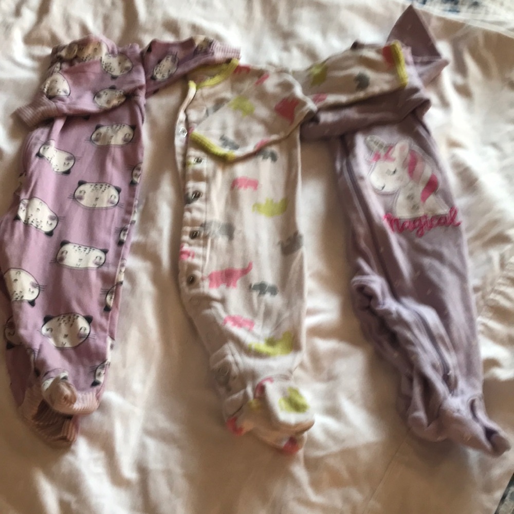 Girls 3/6m sleepers